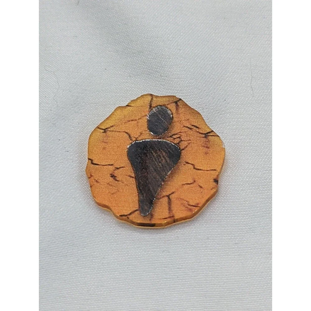 Lot Of (12) Spirit Island Acrylic Orange Player 1 Turn Reminder Tokens